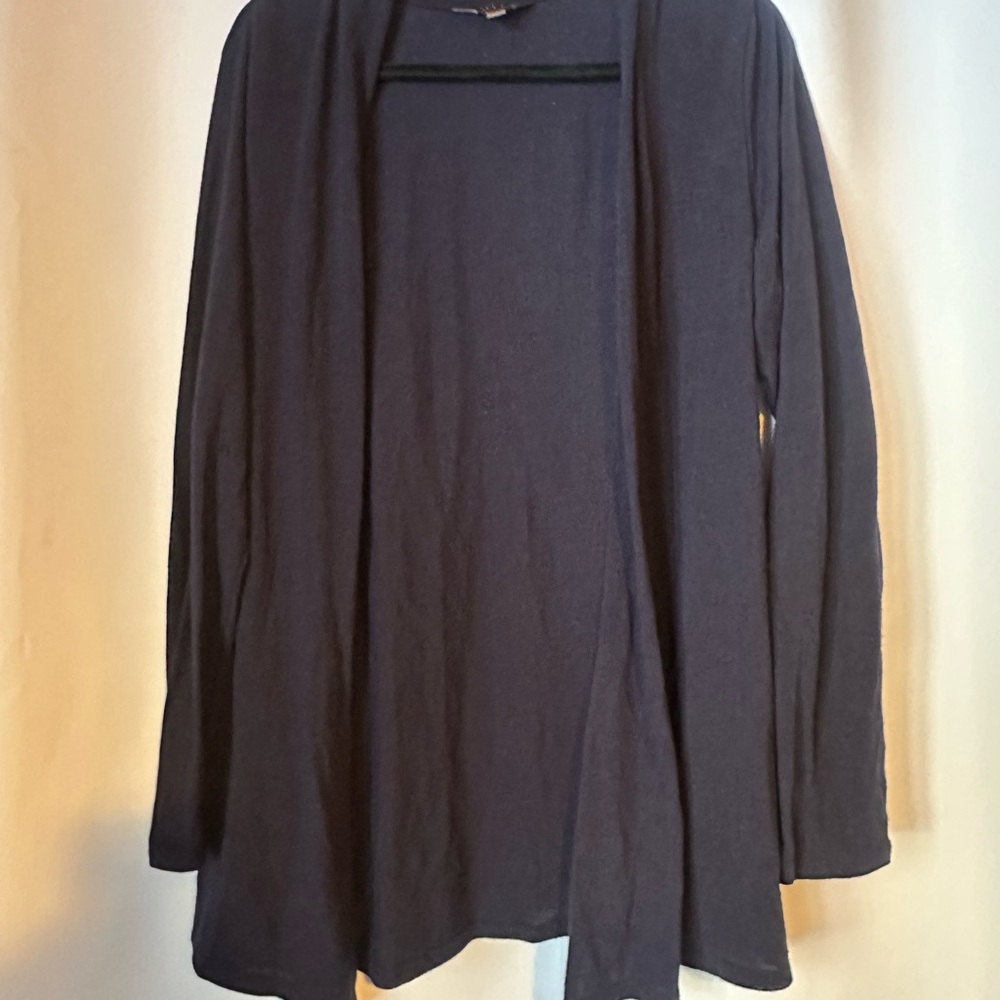 Mix by Hawthorn Dark Blue Open Front Cardigan XXL